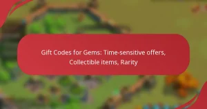 Gift Codes for Gems: Time-sensitive offers, Collectible items, Rarity
